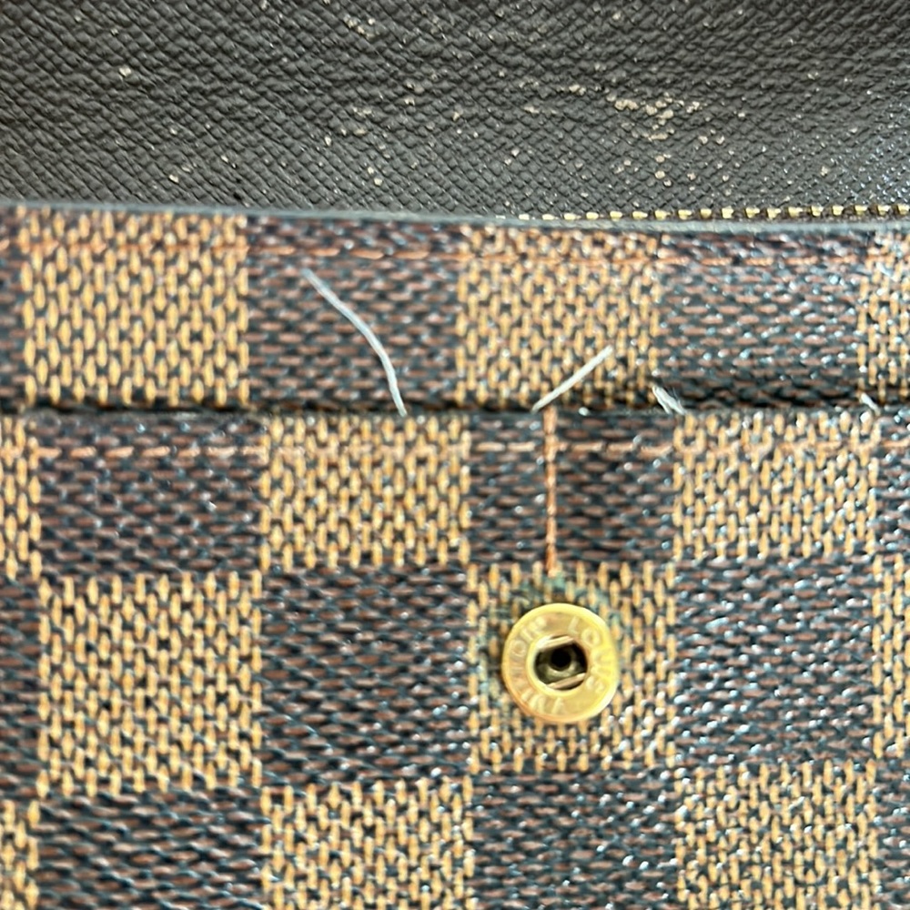 Louis Vuitton Damier Ebene Long snap wallet - Picture 16 of 16